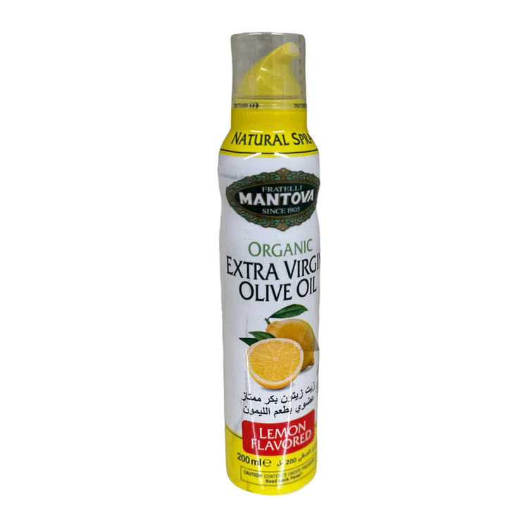 Mantova Organic Lemon Extra Virgin Olive Oil Spray