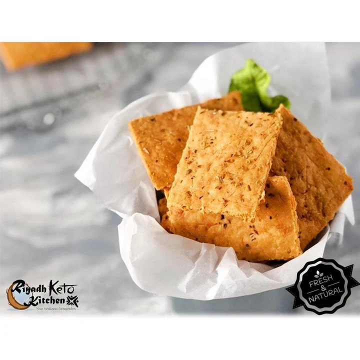 Gluten Free Keto Crackers from Riyadh Keto Kitchen