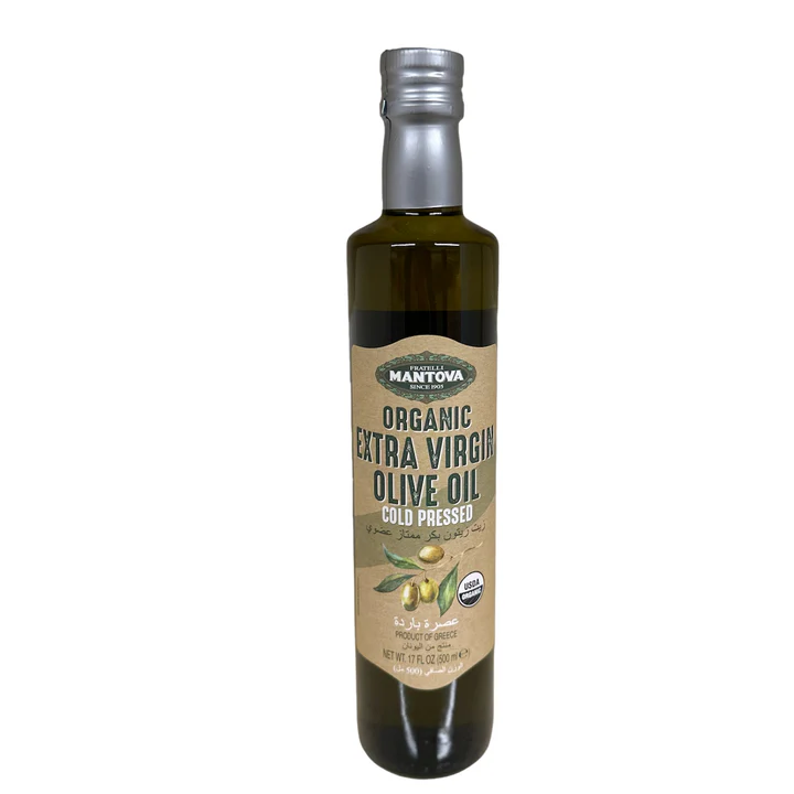 Greek Extra Virgin Organic Olive Oil Cold Pressed by Mantova