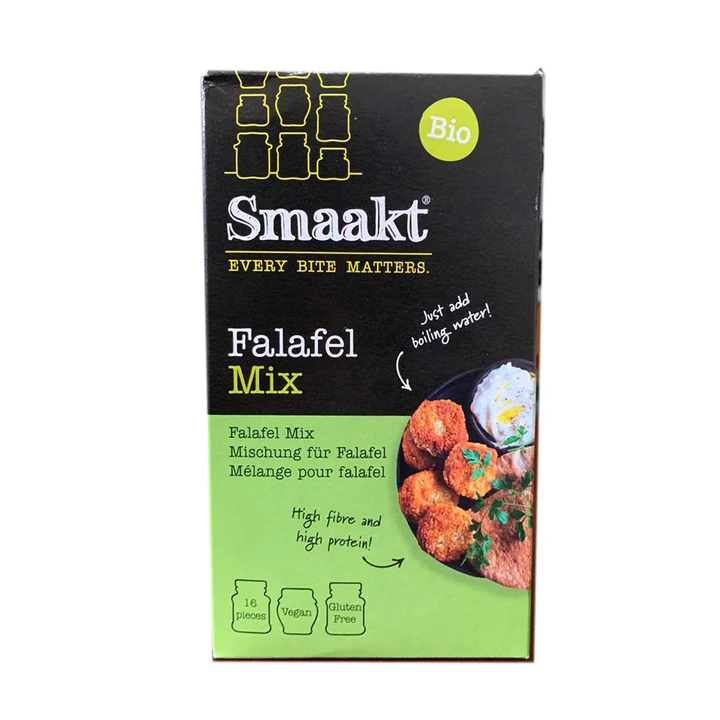 Smackt's Gluten Free Organic Vegetable Falafel Mix