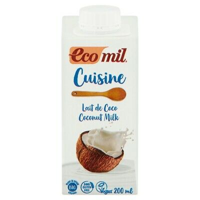 Cooking cream extracted from coconut milk from Ecomel