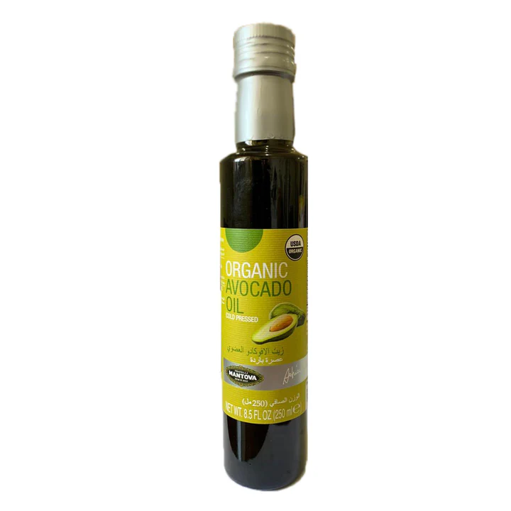 Mantova cold pressed organic avocado oil