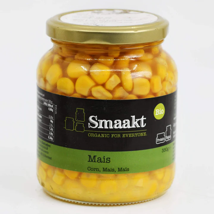 Smackt's Organic Vegetable Sweet Corn