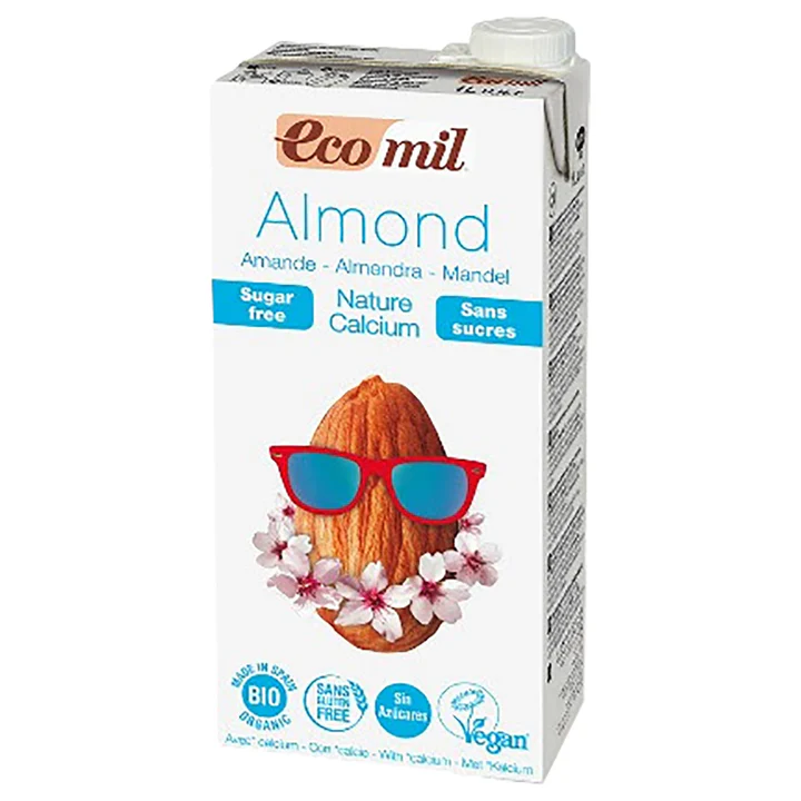 Ecomil Calcium Almond Milk Organic Without Sugar