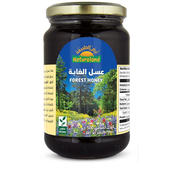 Organic forest honey from natureland