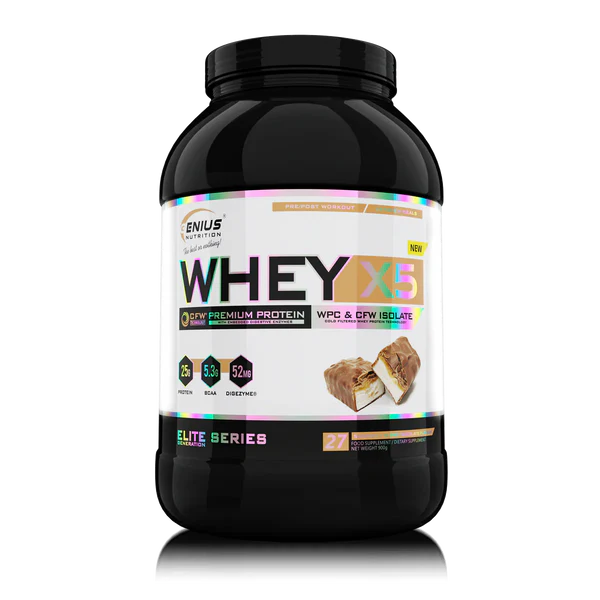 Genius Nutrition WHEY-X5 900 جرام / 28 جرعة