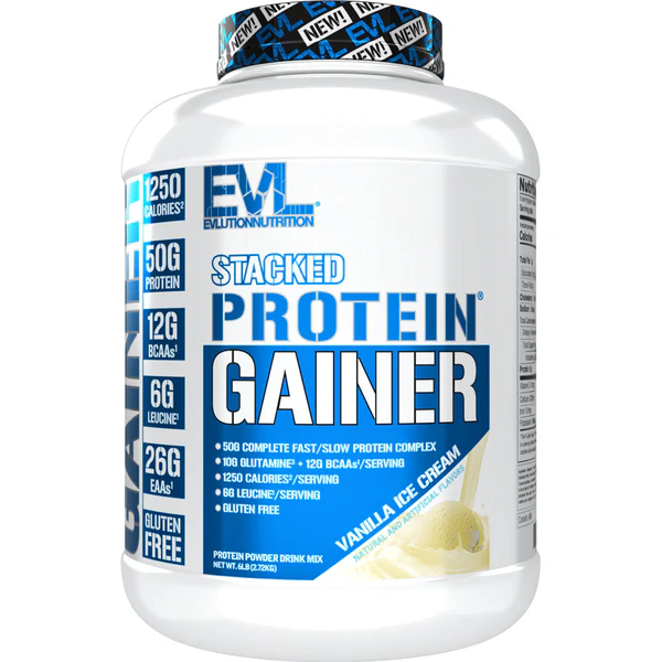 Stacked Protein GAINER (Vanilla icecream 6lb)