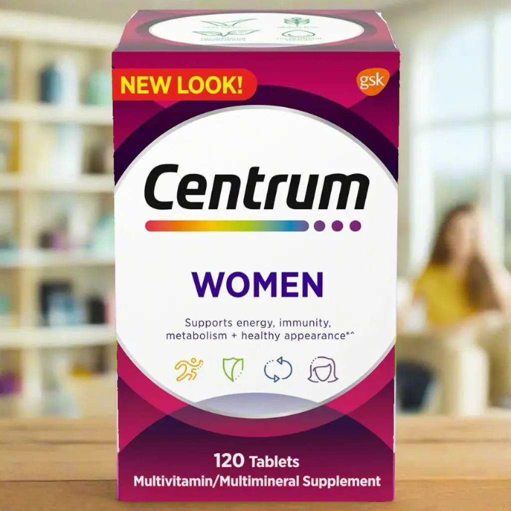 Centrum, Women Multivitamin, 120 Tablets