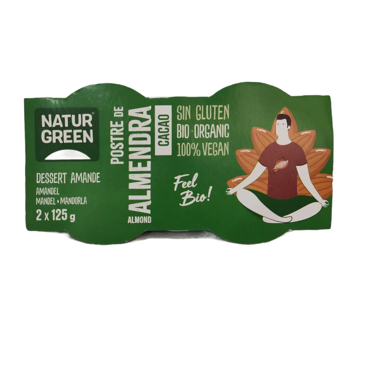 Naturgreen Organic Gluten Free Almond and Chocolate Yogurt