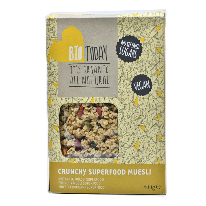 Superfood Crunchy Granola from Bio to Day