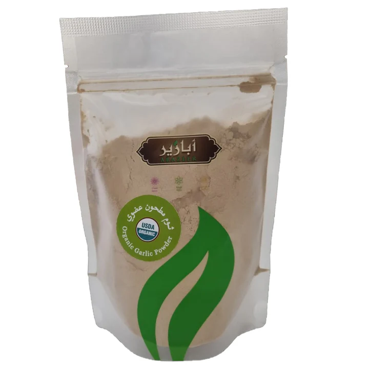 Abazeer organic crushed garlic