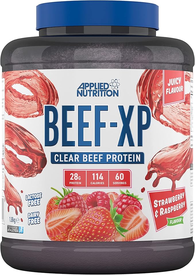 APPLIED NUTRITION - BEEF XP - 4LB STRAWBERRY AND RASPBERRY