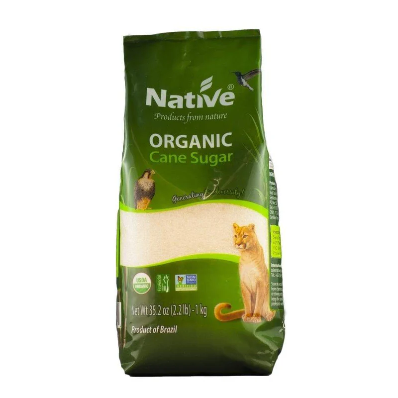 Native Organic Cane Sugar 1 kg 1