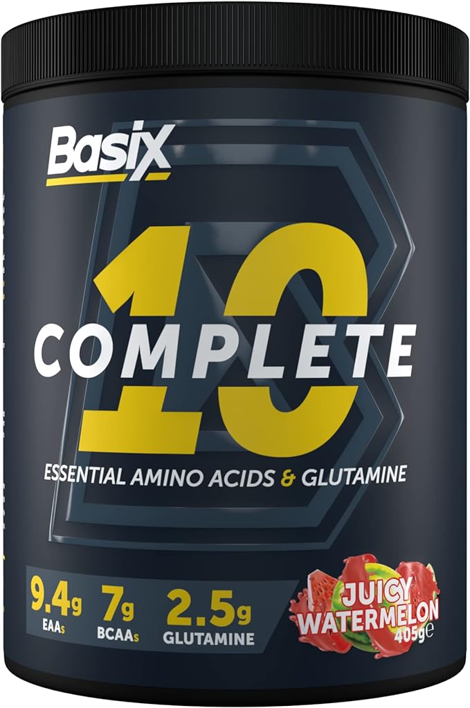 Basix Complete 10-Eaas and Glutamine 405 g-Watermelon