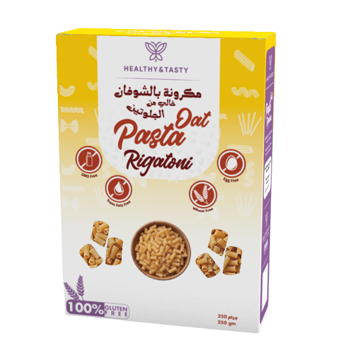 معكرونة الشوفان ريجاتوني - خالية من الغلوتين 250غ
