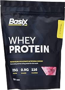 BASIX - WHEY PROTEIN 1LB - STRAWBERRY