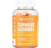 Turmeric & Ginger Chewable Tablets, Peach, 60 Chewable Tablets