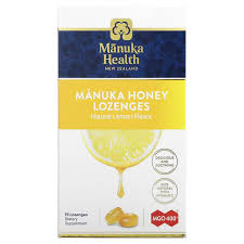 Manuka Honey Lozenges, Lemon, MGO 400+, 15 Lozenges