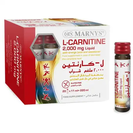 Marnys L-Carnitin 2000 mg 20 Drinkable Vials