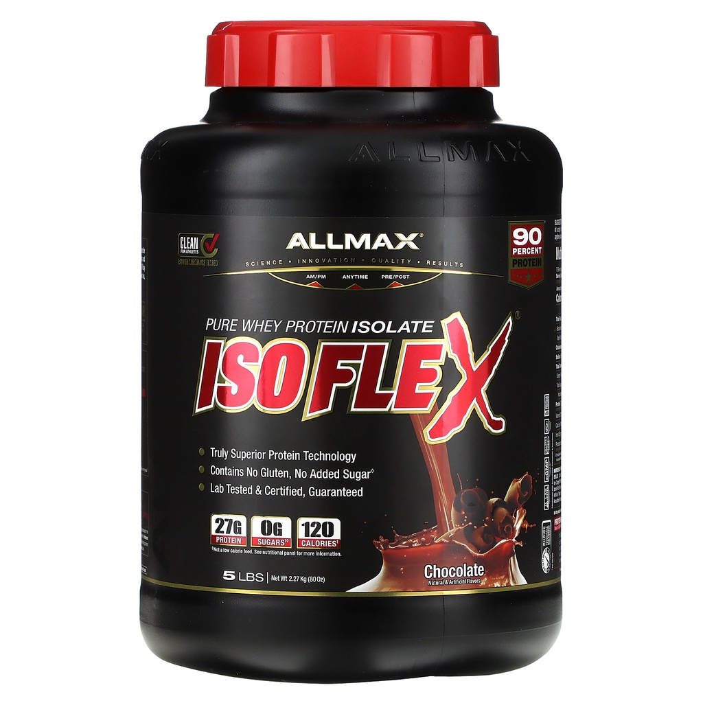 ALLMAX - ISO FLEX - 5 LB Flavor: CHOCOLATE