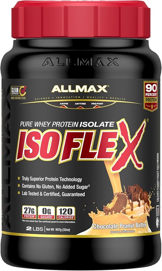 ALLMAX - ISO FLEX - 5 LB Flavor:  Chocolate and Peanut