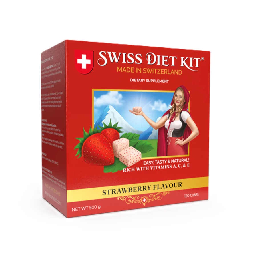 Swiss Slim Kit - High Fiber Slimming Candy - 500 Mg - Strawberry flavor