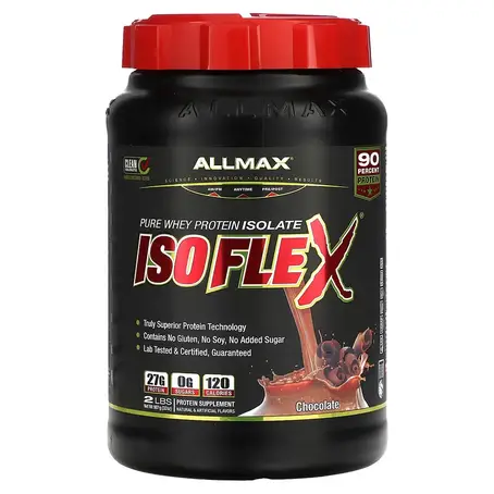 ALLMAX - ISO FLEX - 2 LB Flavor: CHOCOLATE