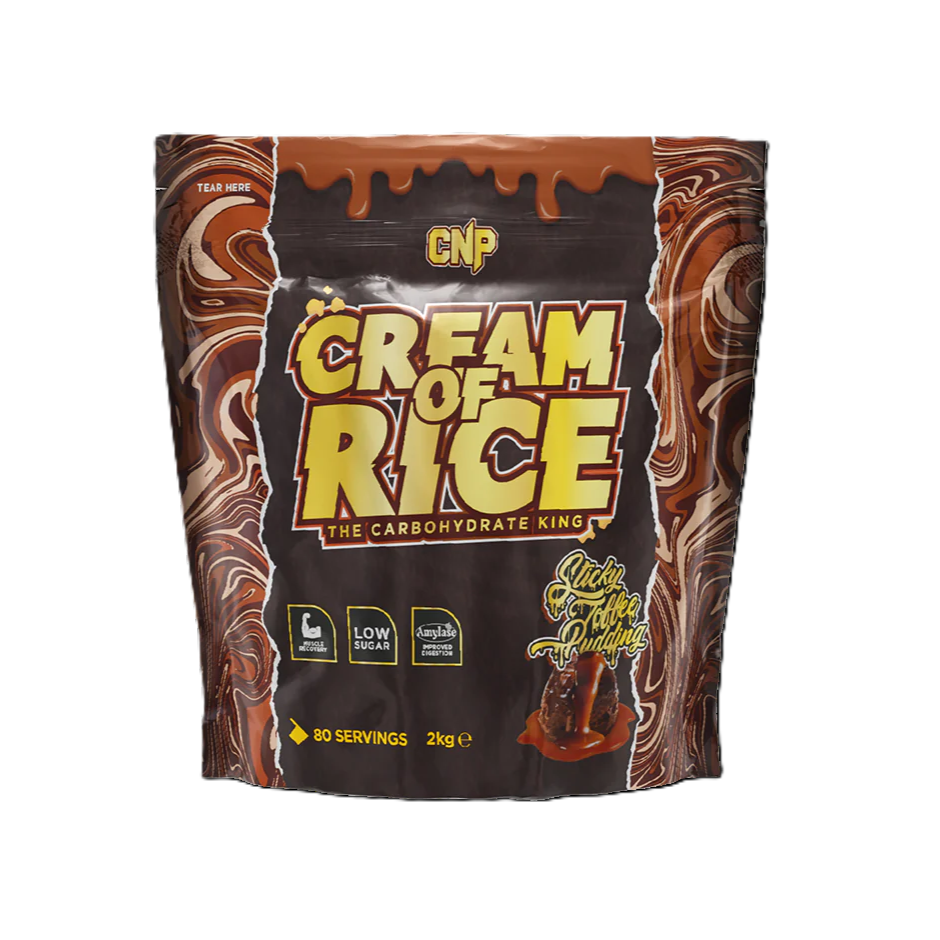 CNP CREAM OF RICE 2KG - 80 SERVINGS -  TOFFEE