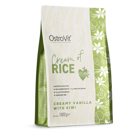 OstroVit Cream of Rice(1000g) Flavor CREAMY VANILLA & KIWI