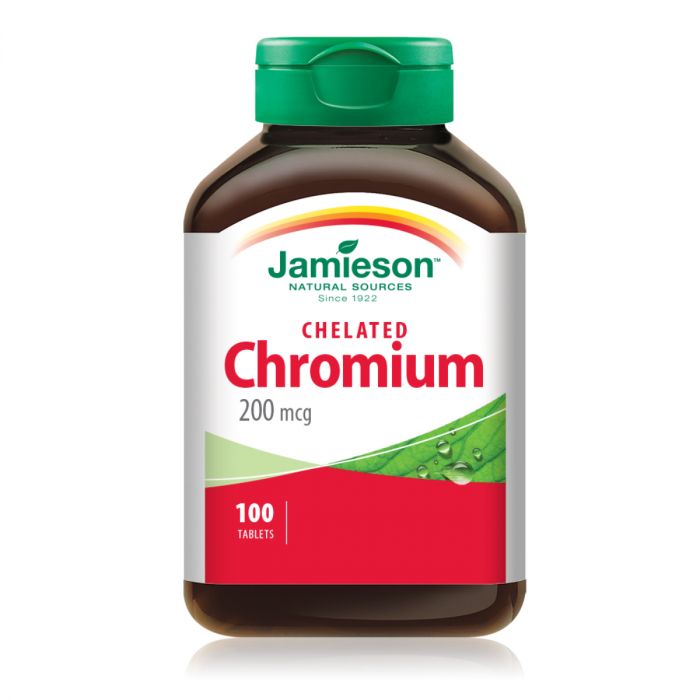 Jamieson Chromium 200Mcg - 100 Tabs