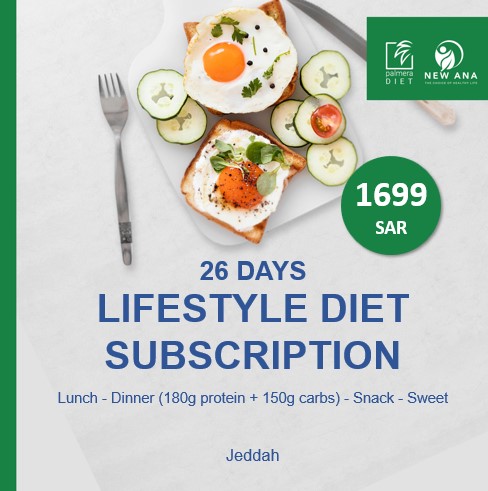 Lifestyle diet subscription 2 meals / 26 days