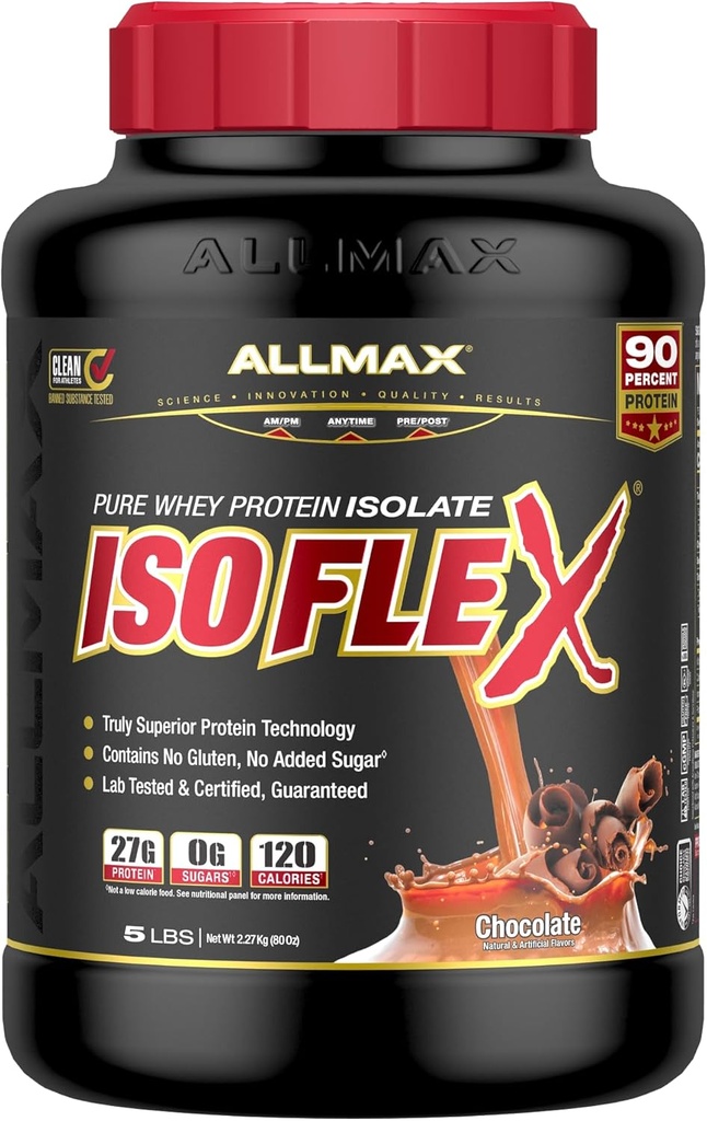 ALLMAX - ايزو فليكس - 5  5 باوند شوكولاتة