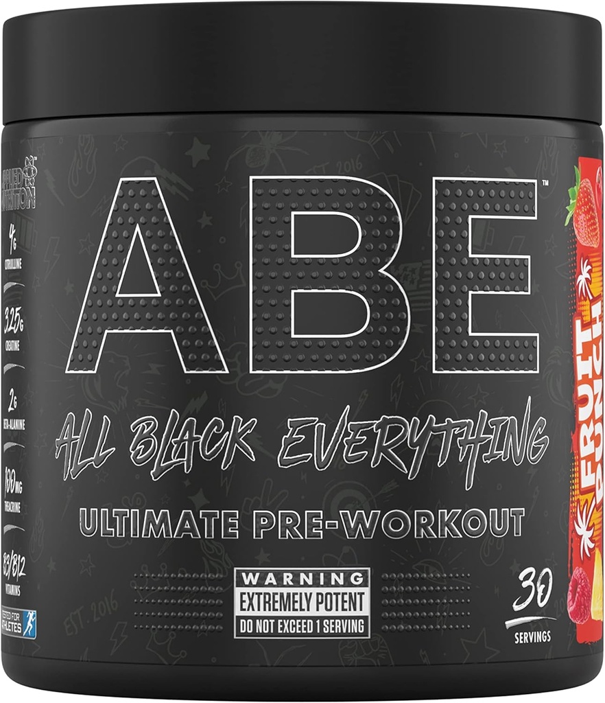 APPLIED NUTRITION - ABE PRE WORKOUT - 30 SCOOPS FRUIT PUNCH