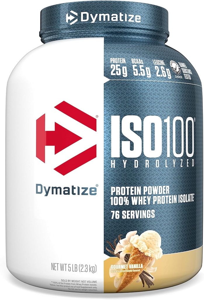 Dymatize - ISO100 5LB Gourmet Vanilla