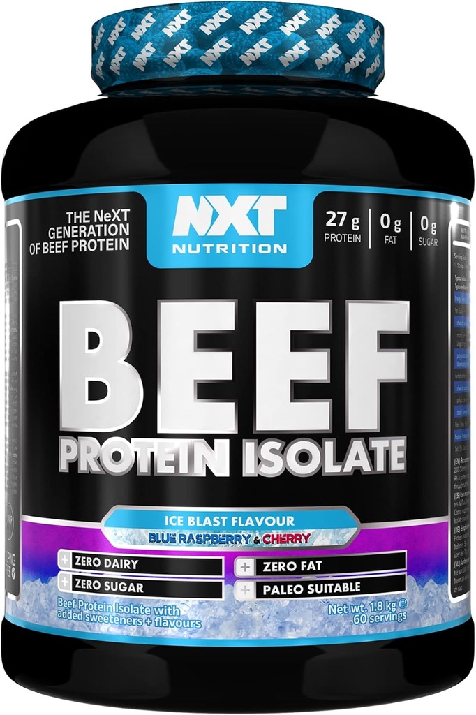 NXT NUTRITION - BEEF PROTEIN ISOLATE - 1.8KG Ice Blast