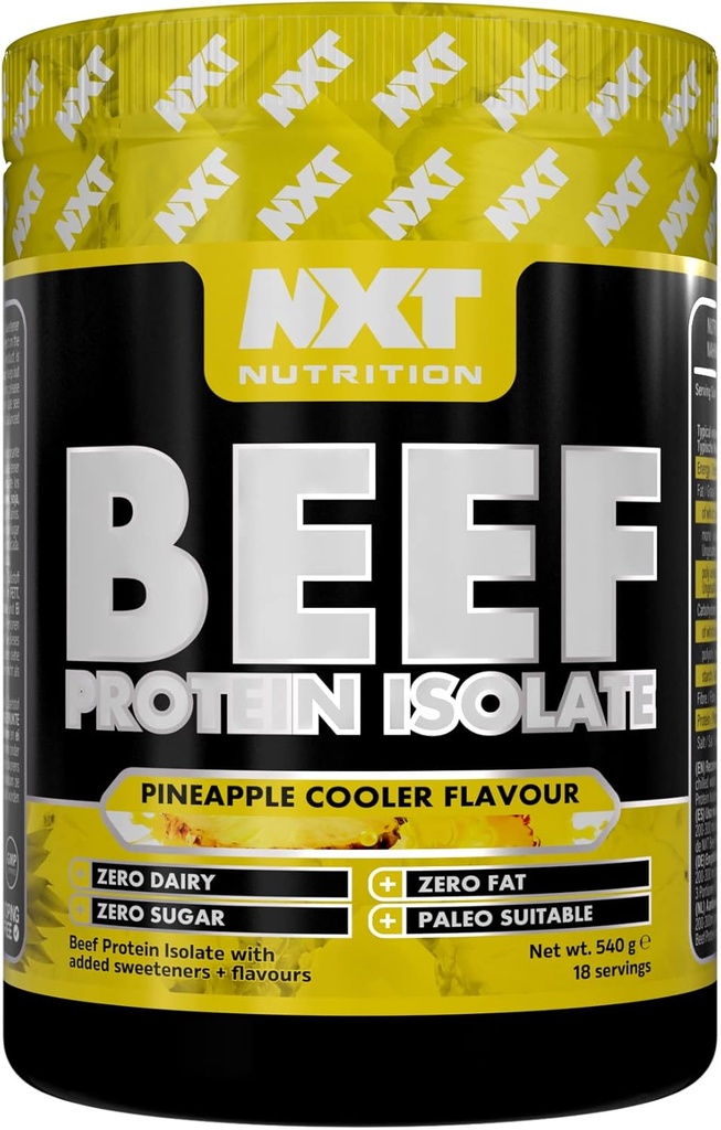 NXT NUTRITION - BEEF PROTEIN ISOLATE - 540G Pineapple