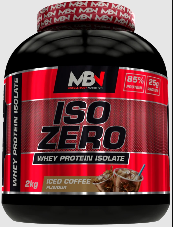 MBN NUTRITION - ISO ZREO 2KG Iced Coffee