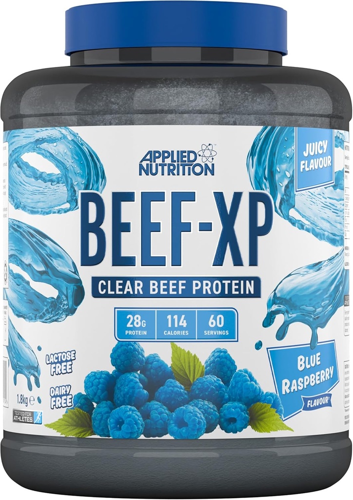 APPLIED NUTRITION - BEEF-XP - 60 SCOOPS Blue Raspberry