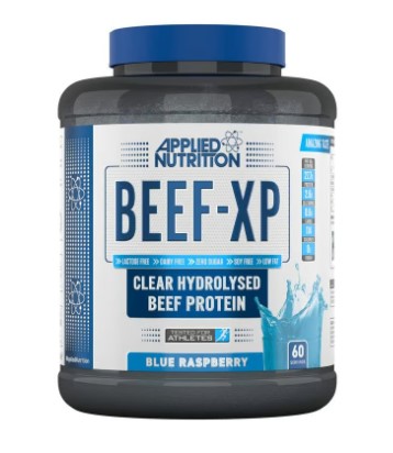 Beef XP Protein to Increase Muscle Mass Applied Nutrition Blue raspberry