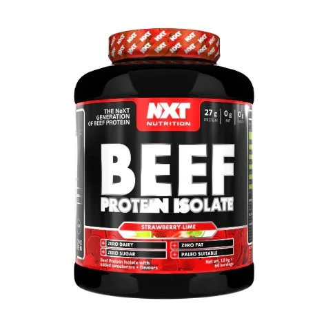 Beef Protein with Strawberries & Lemon – Perfect Protein for Your Muscles