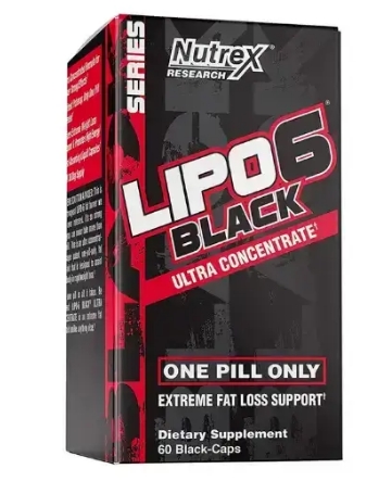 Lipo 6 Black Ultra Concert, 60 Capsules 