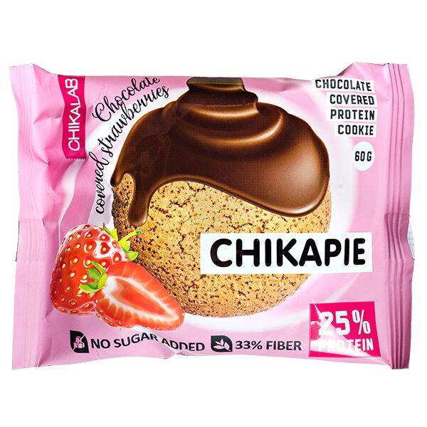 Chikalab Strawberry Cookies Rich in Protein