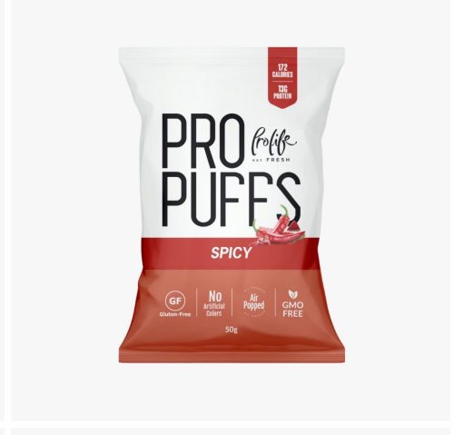 Pro Life Puff Protein 50 gm SPICY