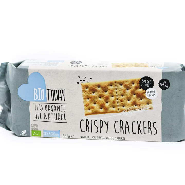 Organic vegan crunchy biscuits from Bio to Day