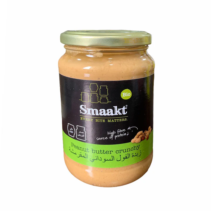 SmaKkt Organic Crunchy Peanut Butter