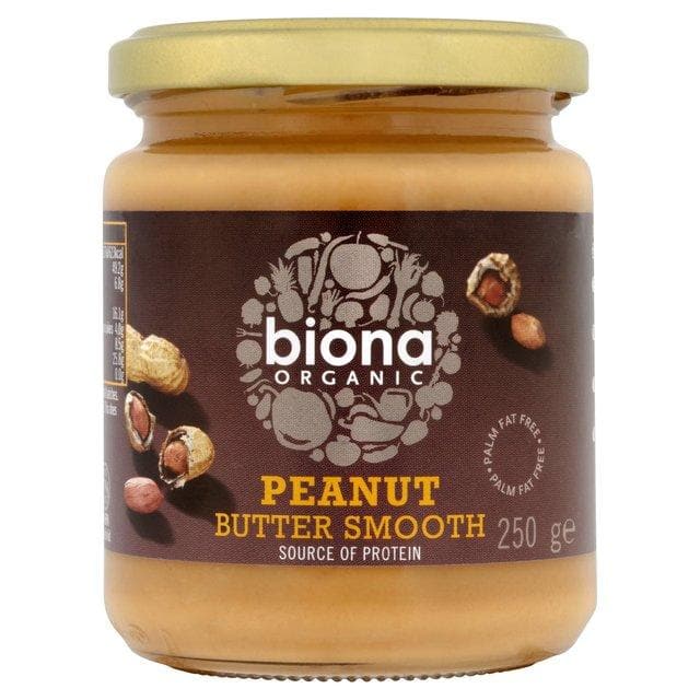 Biona Smooth Organic Unsalted Peanut Butter