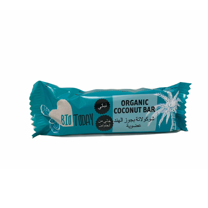 Dark Chocolate Coconut Bar (Bonte Substitute) Organic Gluten Free from Bio Today