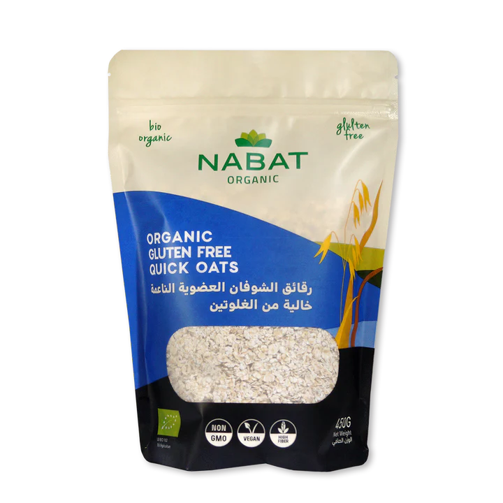 Gluten-free and organic oats NABAT