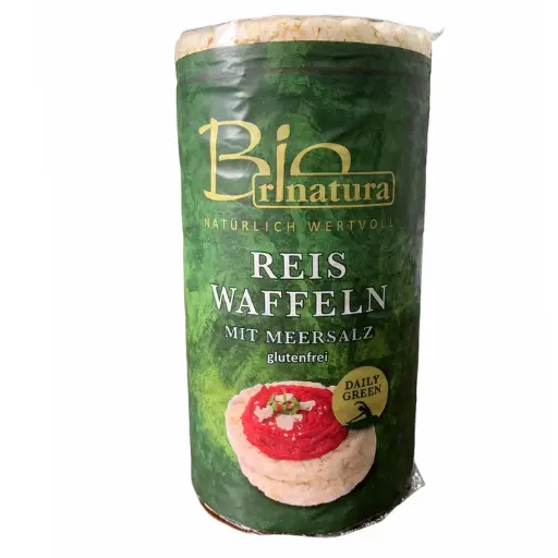 Rice cake with organic sea salt from Bio Rinatura