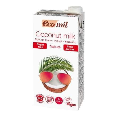 Coconut Milk Without Added Sugar Organic by Ecomil